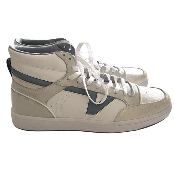 Vans Lowland Hi Serio Collection White Blue Mens Size 12 NWOB - Picture 9 of 9